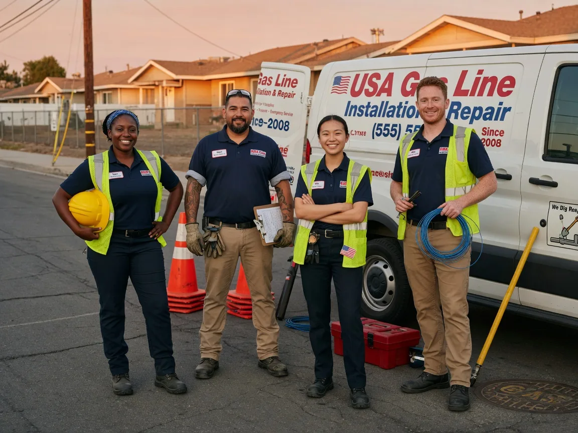 Gas Line Installation company in Vendor, AR